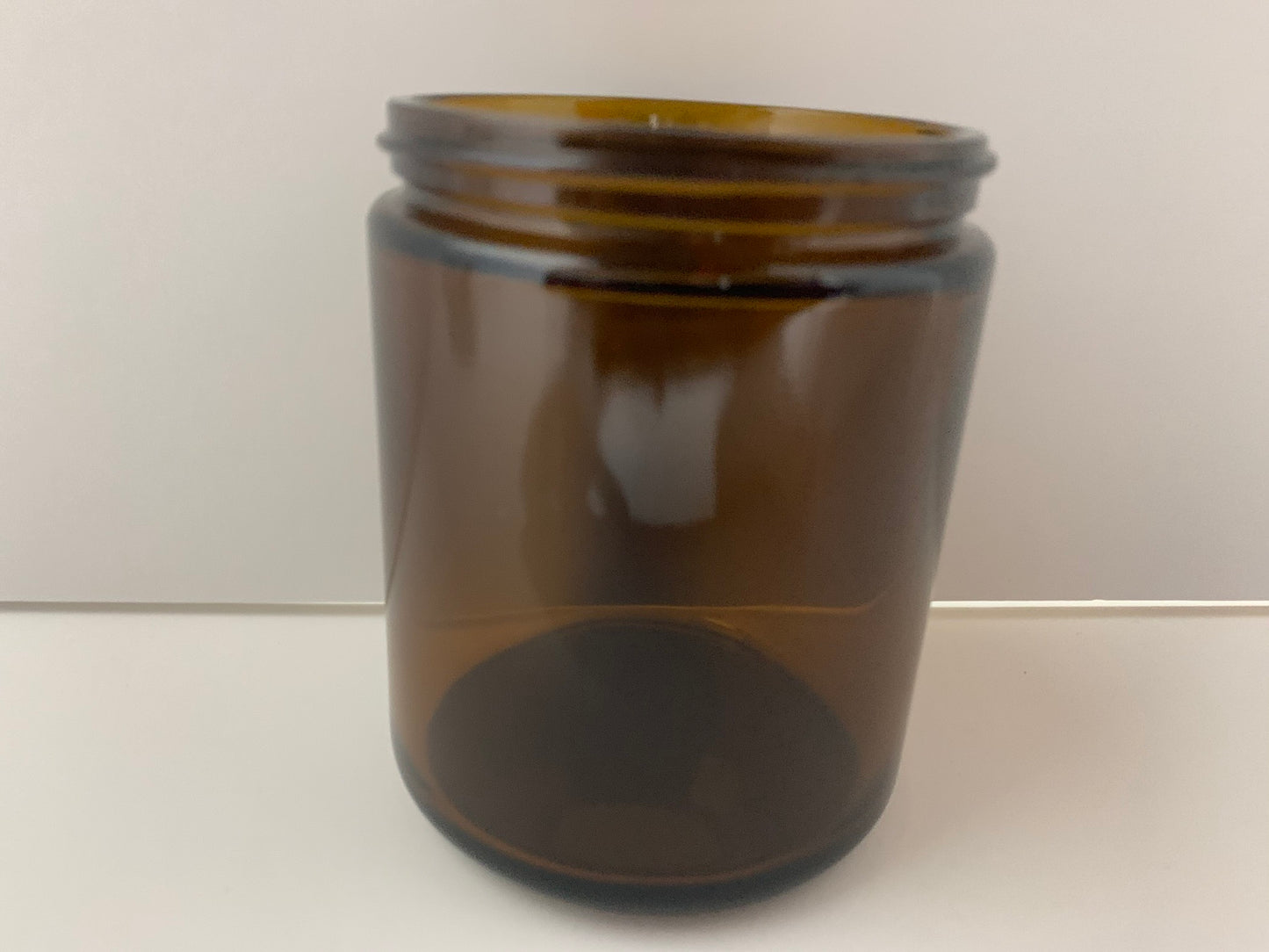 Amber Straight Jar